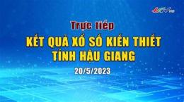 ảnh chụp màn hình kết quả xổ số kiến thiết tỉnh hậu giang