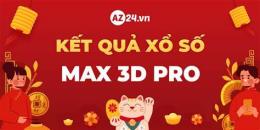 ảnh chụp màn hình kết quả xổ số max 3d pro