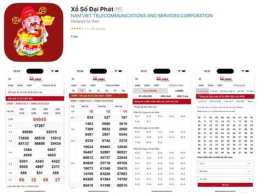 giao diện app đại phát xổ số