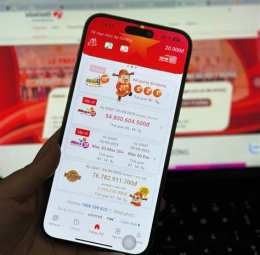 giao diện app dự đoán xổ số vietlott