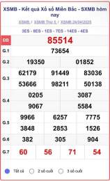 giao diện app kết quả xổ số 535