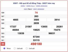 giao diện app kết quả xổ số đài đồng tháp
