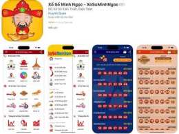 giao diện app kết quả xổ số daklak