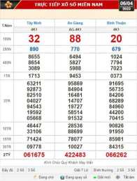 giao diện app kết quả xổ số kiến thiết tây ninh