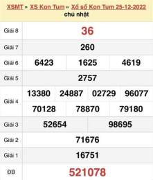 giao diện app kết quả xổ số kon tum hôm nay