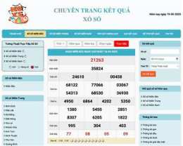 giao diện app kết quả xổ số miền bắc hôm nay kqxs