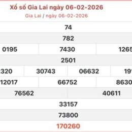 kết quả xổ số gia lai ngày hôm nay