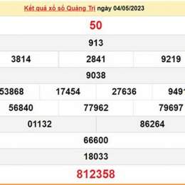 kết quả xổ số quảng trị hôm nay