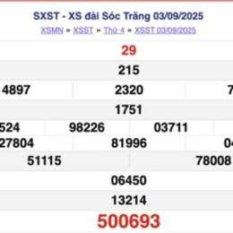 ket qua xo so soc trang