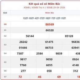kq xổ số miền bắc 30 ngày