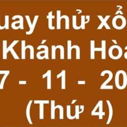 quay thử xổ số khánh hòa minh ngọc