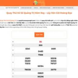 quay thử xổ số quảng ngãi