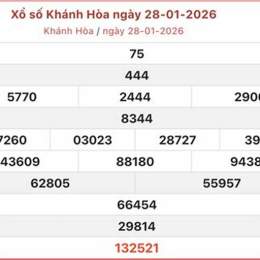 tham khảo xổ số khánh hòa hôm nay