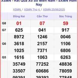 thứ ba xổ số miền nam