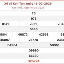 trực tiếp xổ số kon tum