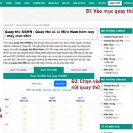 xem quay thử xổ số miền bắc