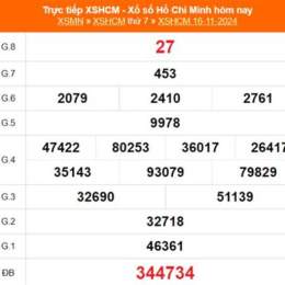 xổ số 16/11