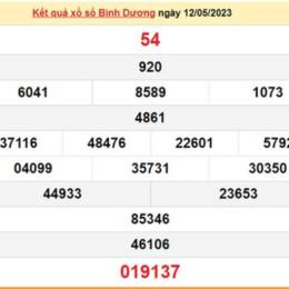xổ số bình dương 26 tháng 12