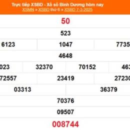 xổ số bình dương ngày mùng 7 tháng 8