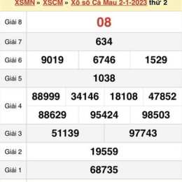 xổ số cà mau ngày 20 tháng 04