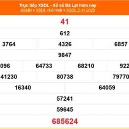 xổ số đà lạt 23 tháng 11