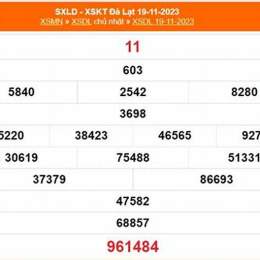 xổ số đà lạt 31 tháng 5