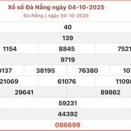 xổ số đà nẵng 10 ngày
