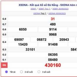 xổ số đà nẵng 30