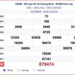 xổ số đài quảng bình hôm nay