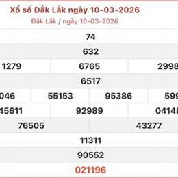 xổ số đắk lắk 90 ngày