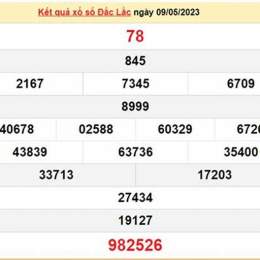 xổ số đắk lắk ngày 23 tháng 12