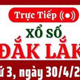 xổ số đắk lắk ngày 30 tháng 12