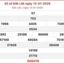 xổ số đắk lắk trực tiếp