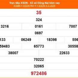 xổ số đồng nai ngày 18 tháng 3