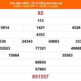 xổ số đồng nai ngày 8 tháng 10