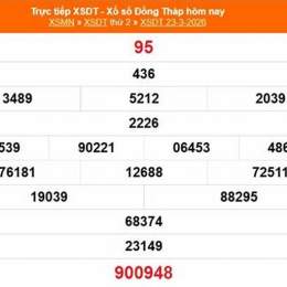 xổ số đồng tháp 23 tháng 03