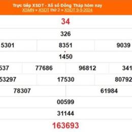 xổ số đồng tháp ngày 9 tháng 3