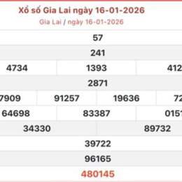 xổ số gia lai 30 ngày