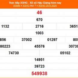 xổ số hậu giang ngày 27 tháng 09