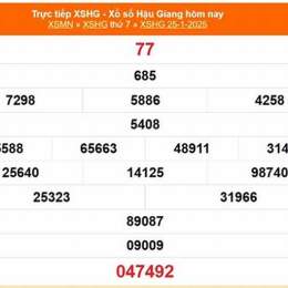 xổ số hậu giang ngày 4 tháng 7