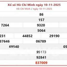 xổ số hồ chí minh 15 tháng 11