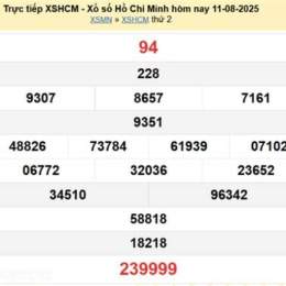 xo so ho chi minh hom nay
