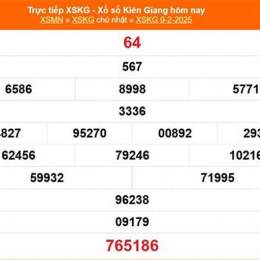xổ số kiến thiết kiên giang ngày 2 tháng 8
