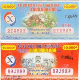 xổ số kiến thiết thủ đô hà nội