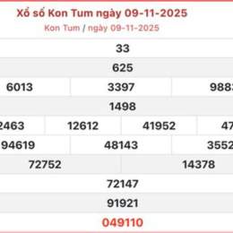 xổ số kon tum 30 ngày