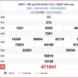 xổ số kon tum ngày 10 tháng 05