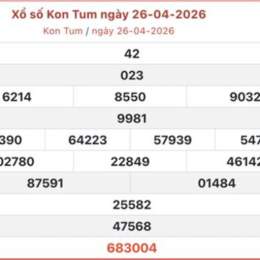 xổ số kon tum ngày 26 tháng 10