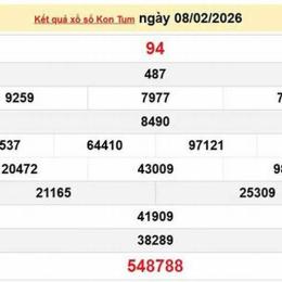 xổ số kon tum ngày hôm nay
