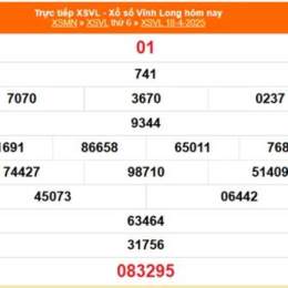 xổ số long an 18 tháng 04