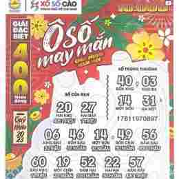 xổ số may mắn hôm nay